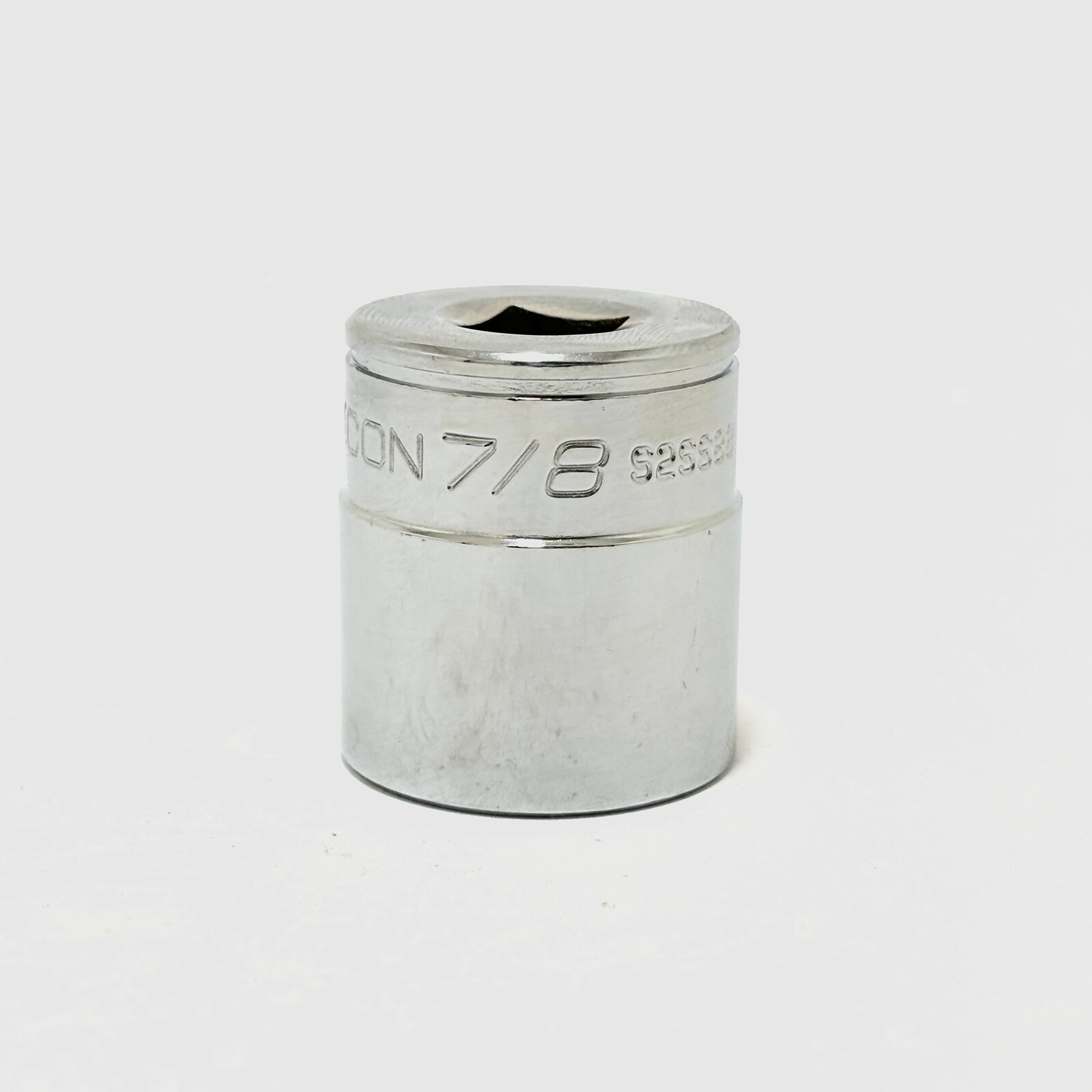 NEW ICON 7/8 INCH SOCKET 3/8” DRIVE SAE INCH 6 POINT POLISHED S2SS88