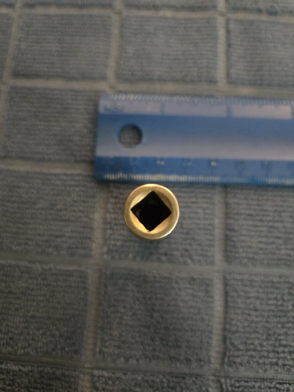 Vintage Snap-On 1/4 Drive 11/32 Inch Deep Socket, STM-11, USA Made