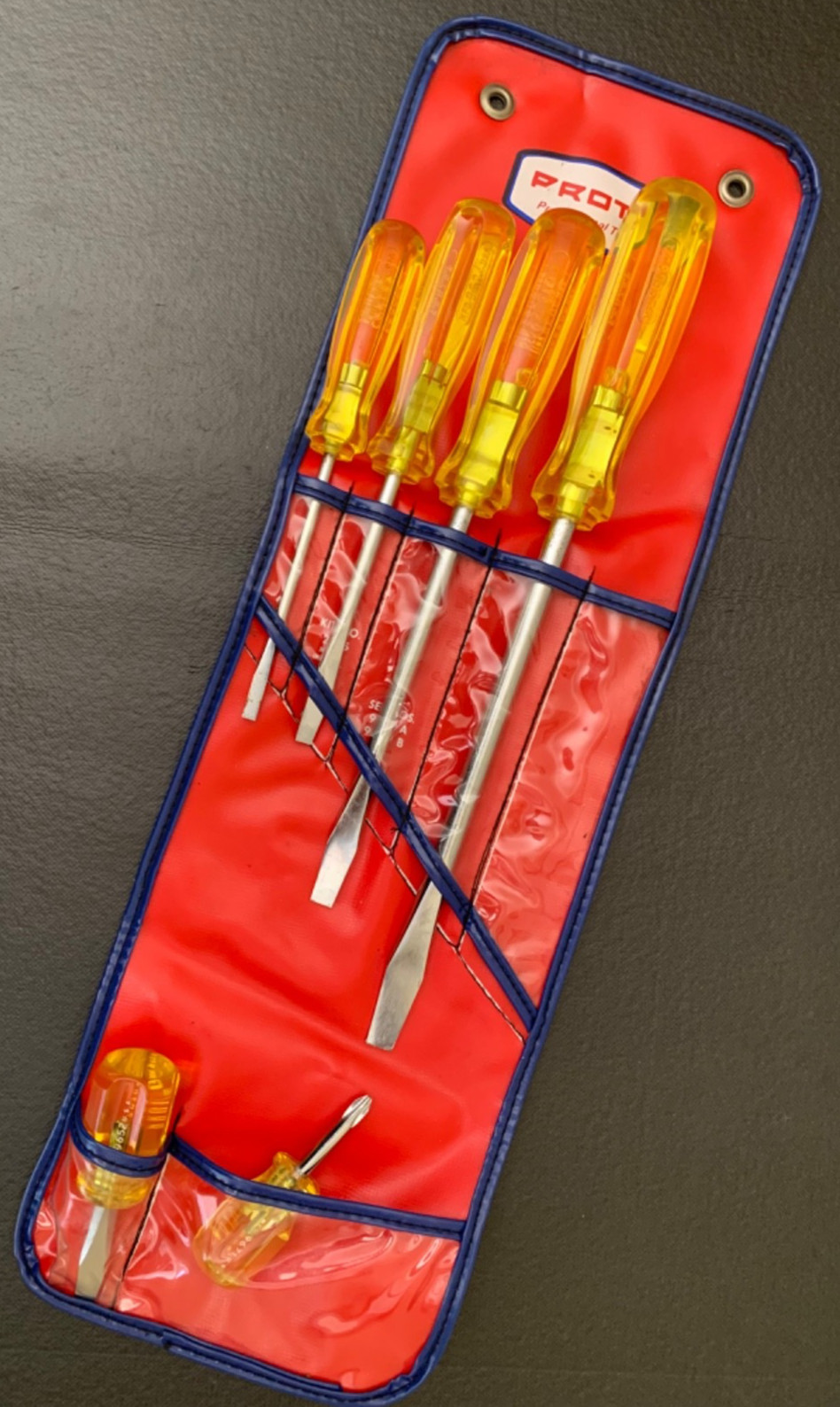 Vintage Proto Professional 9600B Flat Head Screwdriver Set *READ DESCRIPTION*