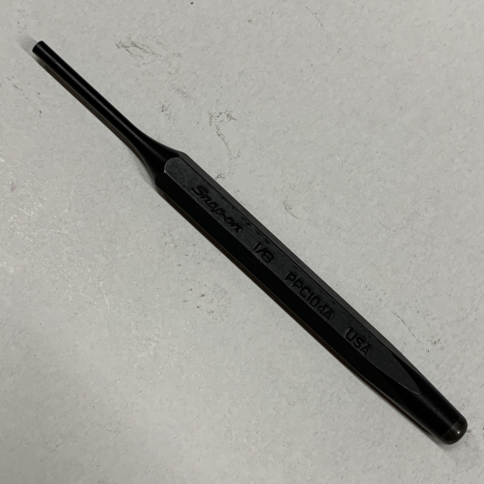 Snap On Tools USA PPC104A 4-3/4″ Length 1/8″ Diameter Pin Punch NEW