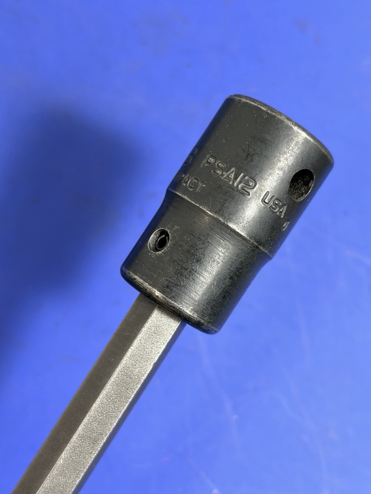 Snap-on 1/2″ Drive SAE 3/8″ Extra-Long Hex Socket Driver PSA12 Made In USA 🇺🇸