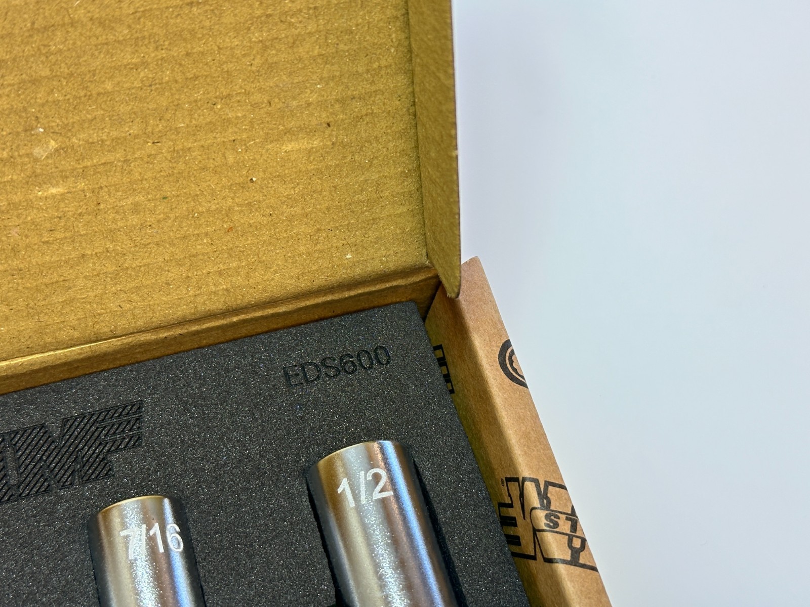NEW VIM Tools EDS600 3pc 3/8″ Drive EXTRA DEEP SAE Socket Set, 3/8, 7/16 & 1/2″