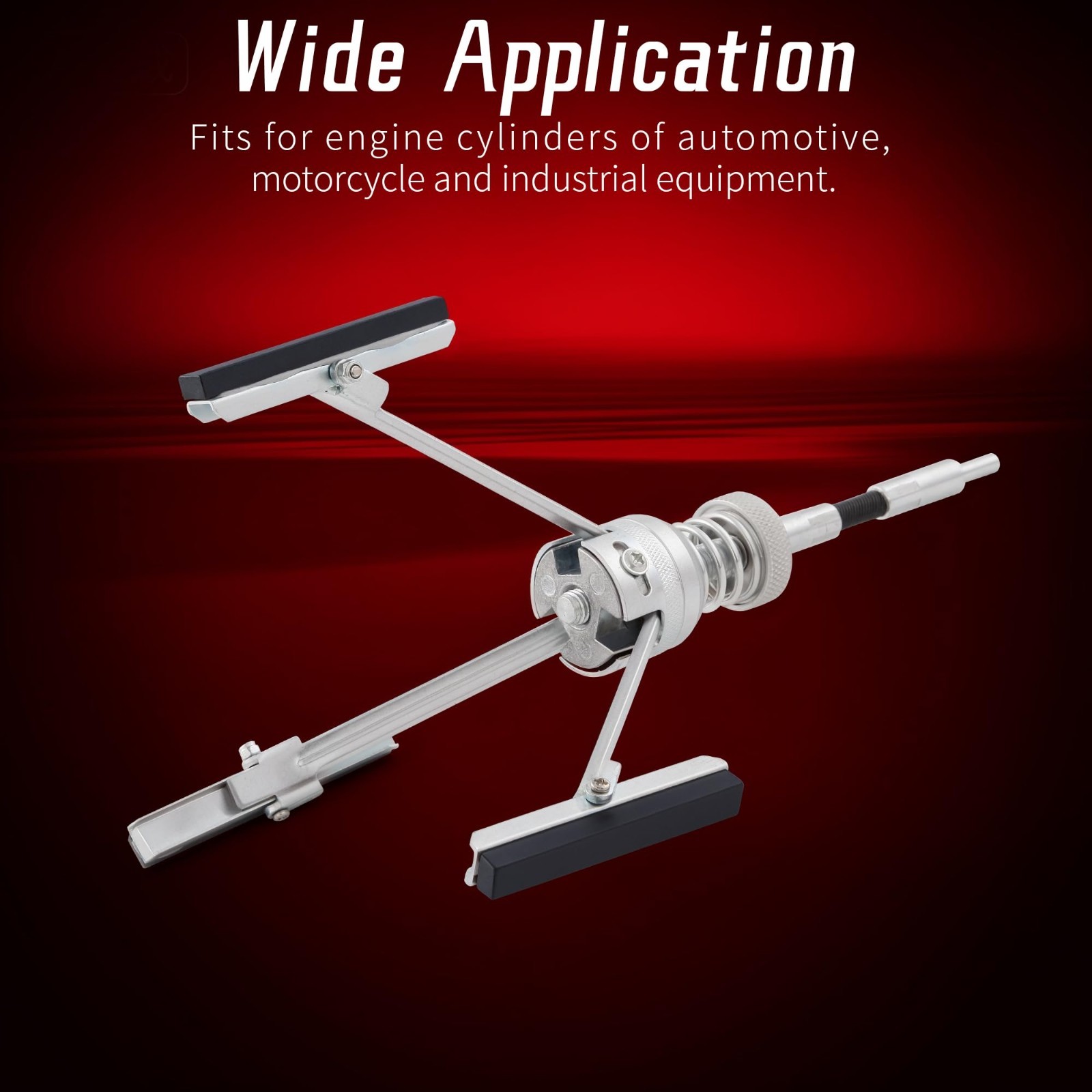Adjustable Cylinder Hone Tool for Engine & Brake Piston Servicing, 2″ to 7″ Diam