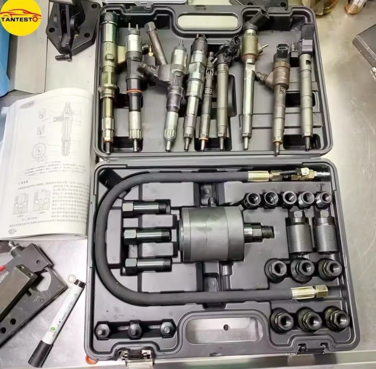 1000Nm Pneumatic Diesel Injector Puller Set Common Rail Injector Removal Kit
