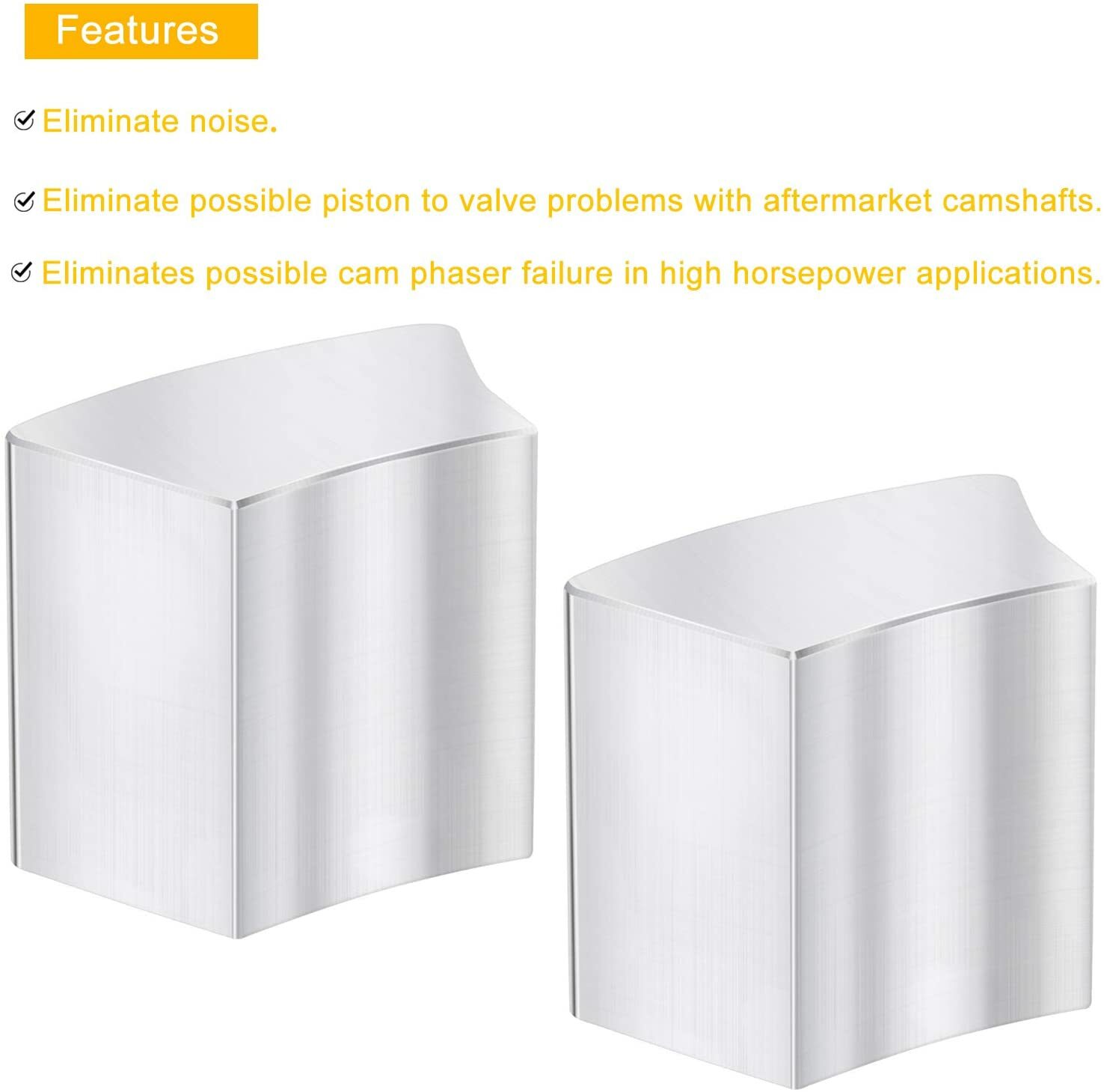 Cam Phaser Dele te Lockout Block For Ford 4.6L 5.4L 6.8L 3V F250-350-450 (2PCS)