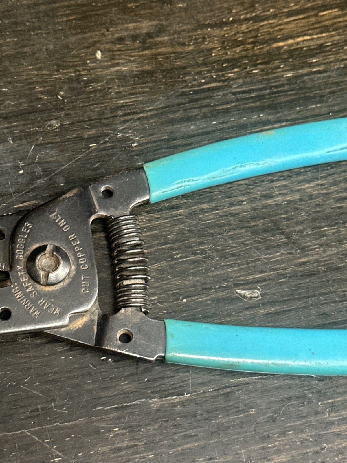 VINTAGE CHANNELLOCK NO. 958 WIRE STRIPPER CUTTER – USA