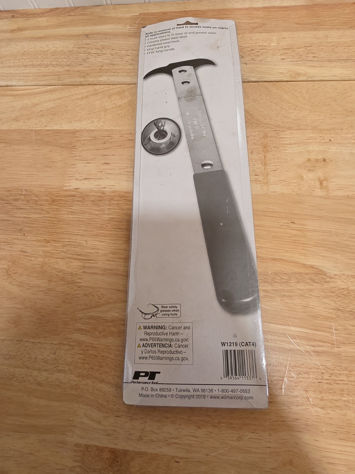 Performance Tool W1219 Professional Seal Puller (C28180) – Seal Puller