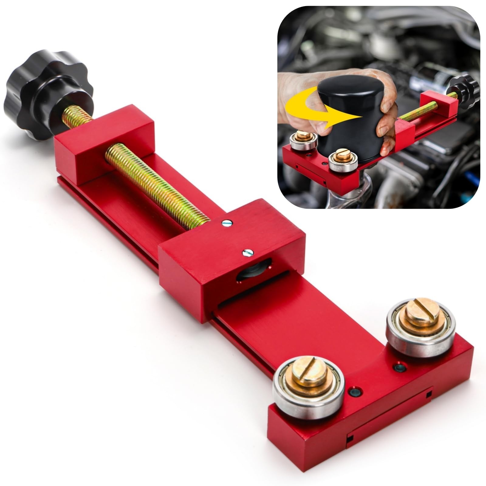 Adjustable Oil Filter Cutter Tool, Heavy Duty Metal Wrench for 1.75″-5.75″ Filte