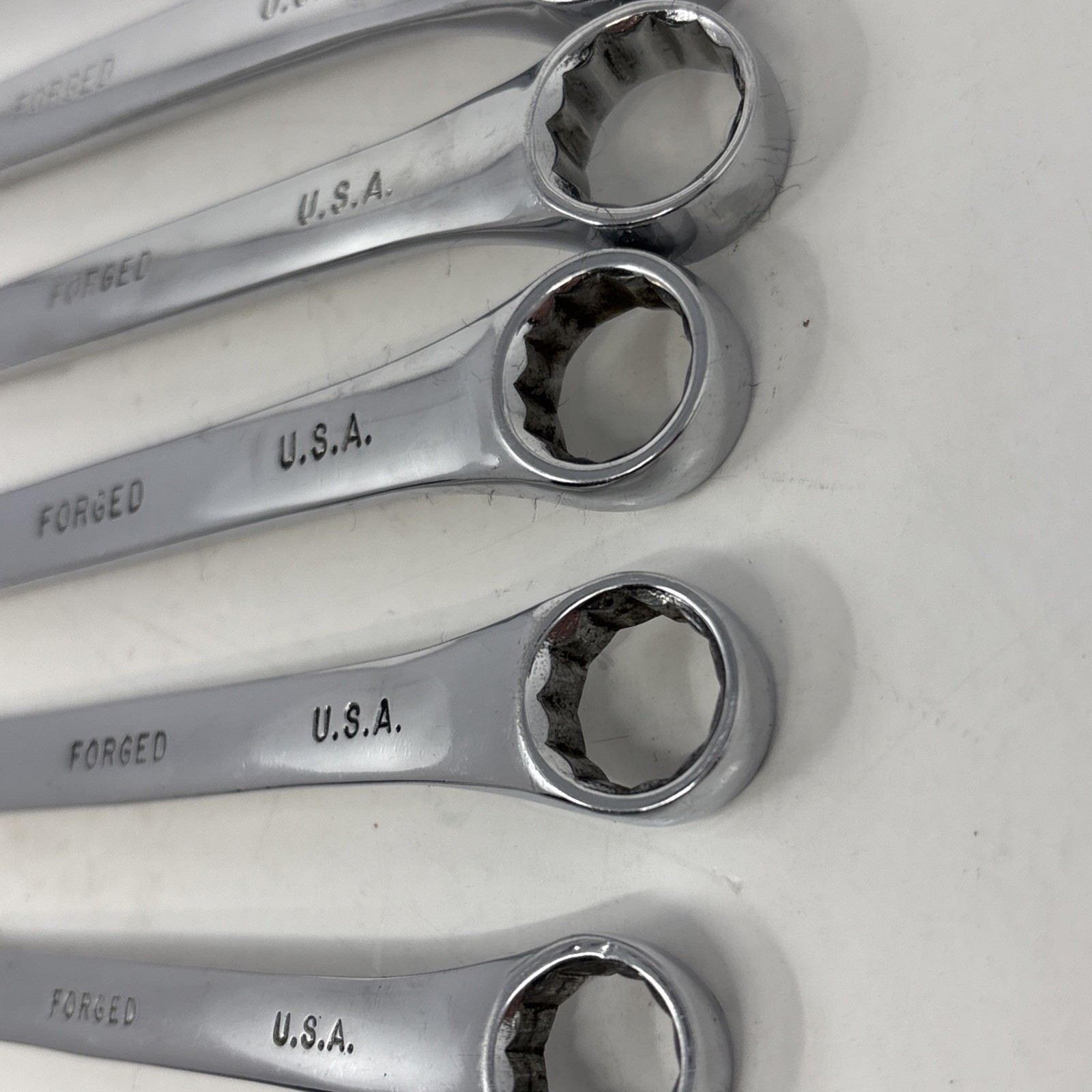 SK S-K Tools 14 Pcs Metric Combo Wrench Set SuperKrome Polished 7MM to 22MM READ