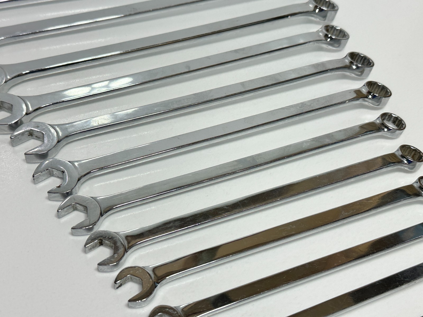 Cornwell USA WCM112LST 12pc Metric 8-19mm Extra Long Combination Wrench Set VTG