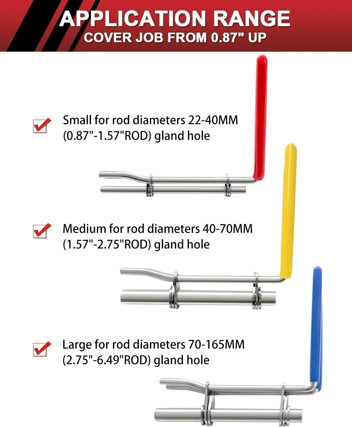 Professional 5-Piece Hydraulic Seal Installation Tool Kit for Efficient Repairs