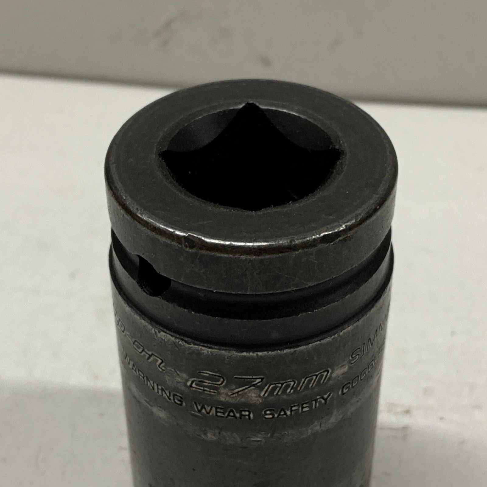 Snap On Tools USA SIMM272 3/4″dr 6pt 27mm Flank Drive® Deep Impact Socket NEW