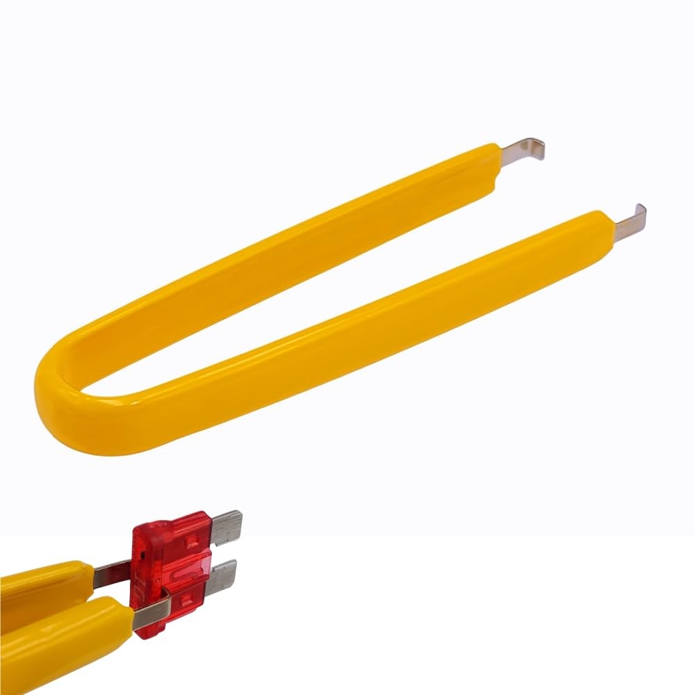 Relay and Fuse Puller Pliers Set – 2 Pack Automotive Remover Tool Red