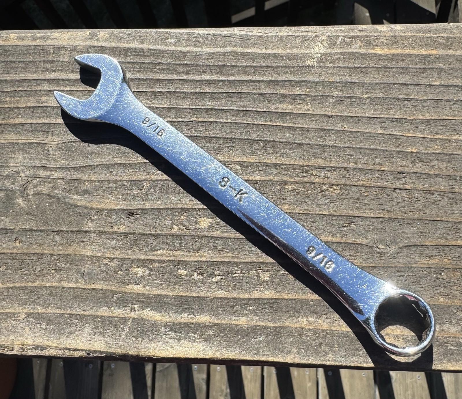 S-K 9/16” Combination wrench 88218 USA