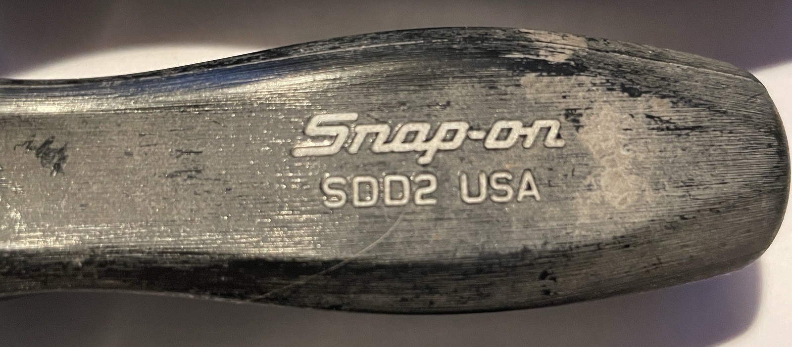 Vintage Snap-On Screwdrivers – Black Handle Lot Of 3 USA SDDP31, SDD2, SDD4