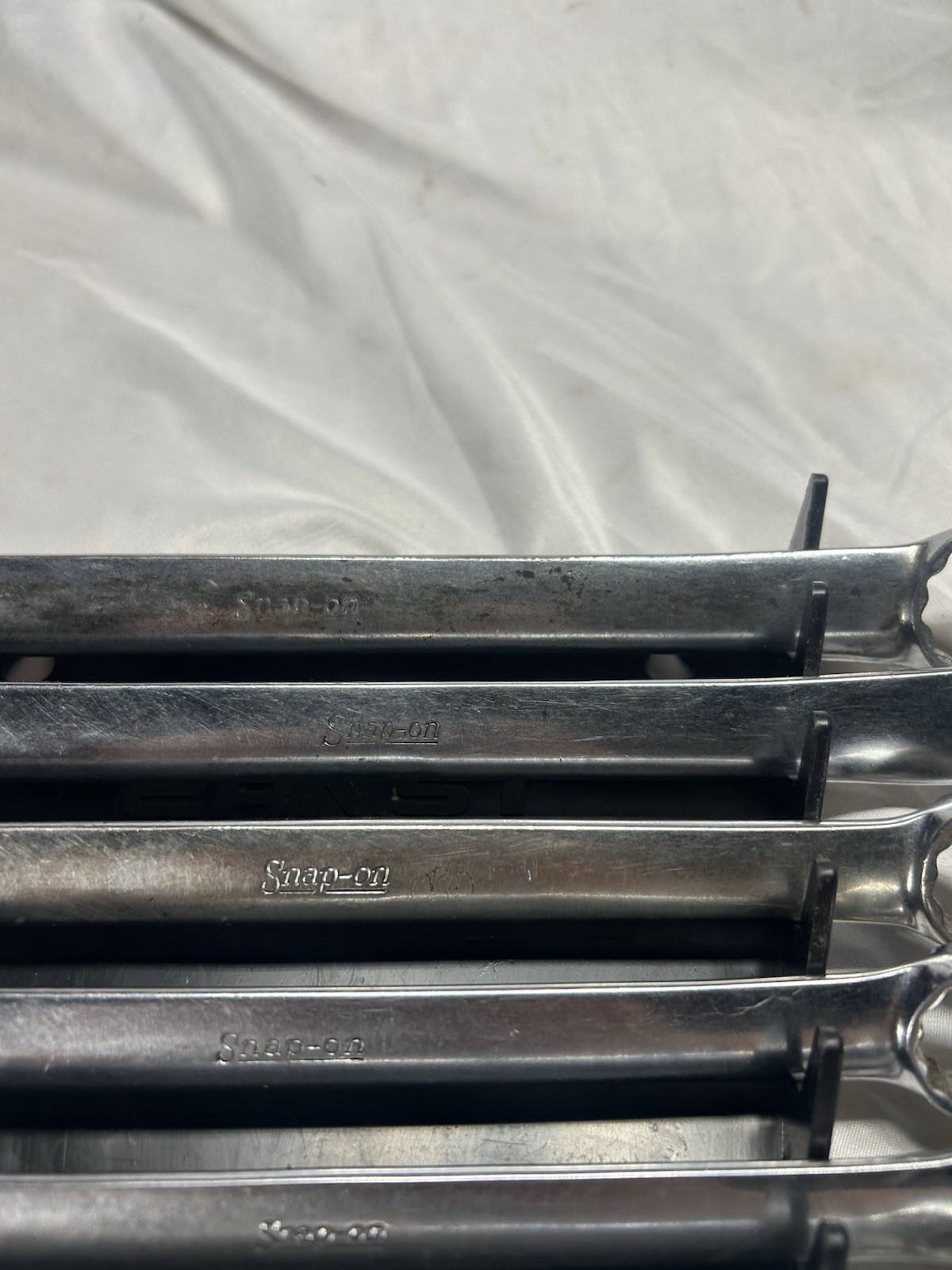 Snap-On OEX711B – 9 Pc – 12pt SAE Flank Drive Wrench Set 3/8″ to 15/16”