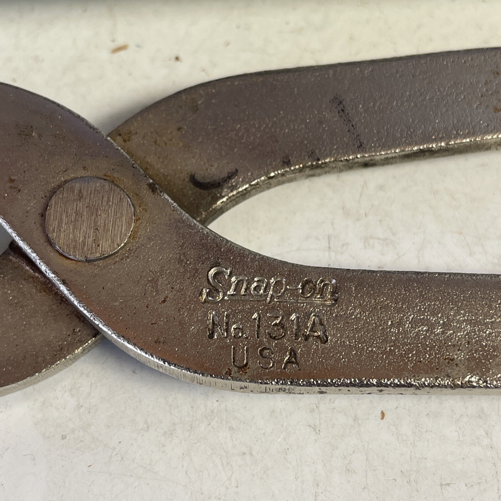 Vintage Snap-on No. 131A Drum Brake Spring Pliers Made in USA Clean & Functional