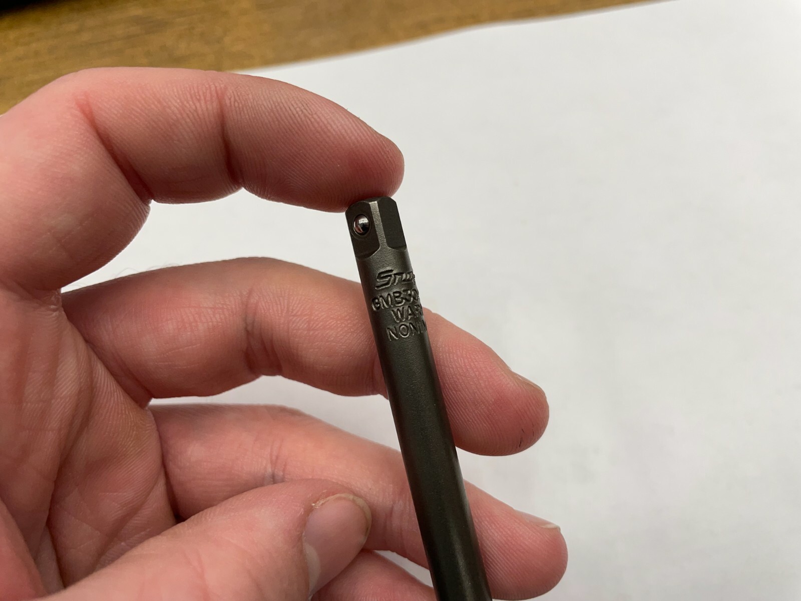 Snap-on Tools USA NEW 1/4″ Hex-To-1/4″ Square 6″ Long Drive Adapter GMB3046