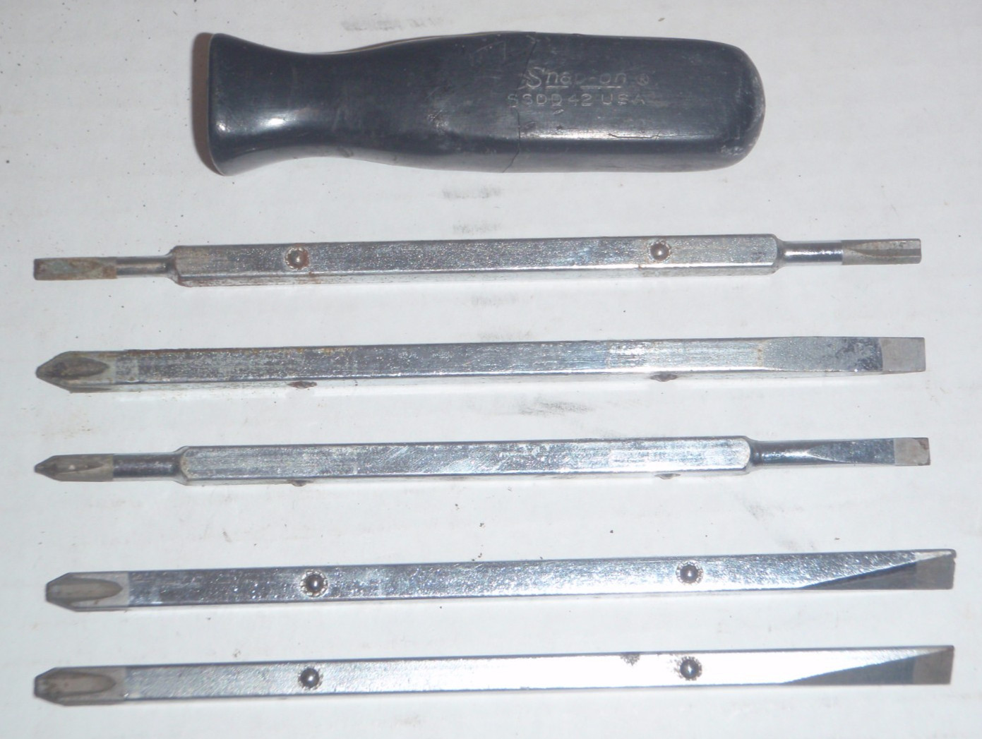 Snap-On C-5 Red Pouch Screwdriver Set SSDD42