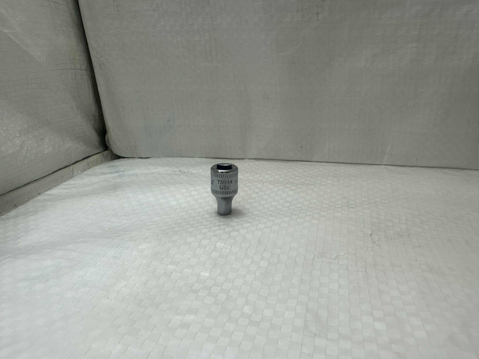 Snap‑on TMM4 4 mm ¼″ Drive Shallow Socket — 6‑Point — Made in USA
