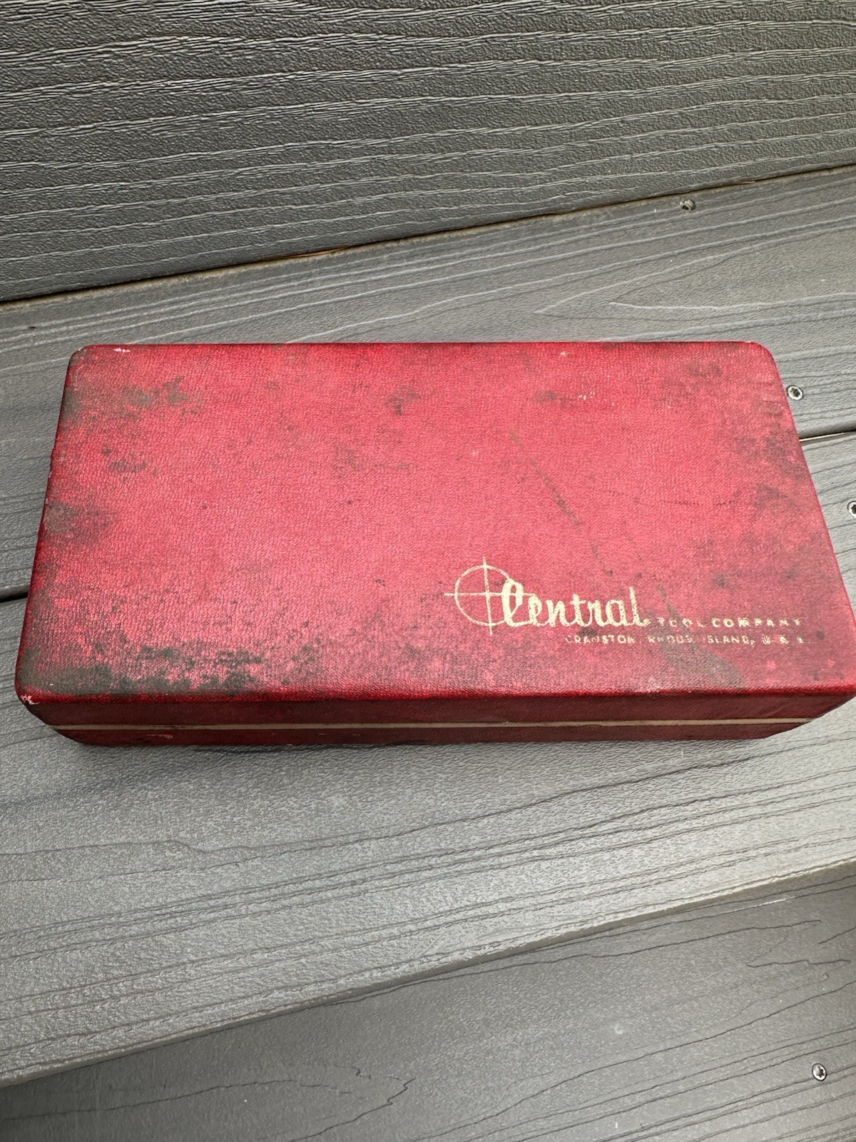 CENTRAL TOOLS No. 200 –  DIAL INDICATOR MEASURING SET W/CASE *MINT*