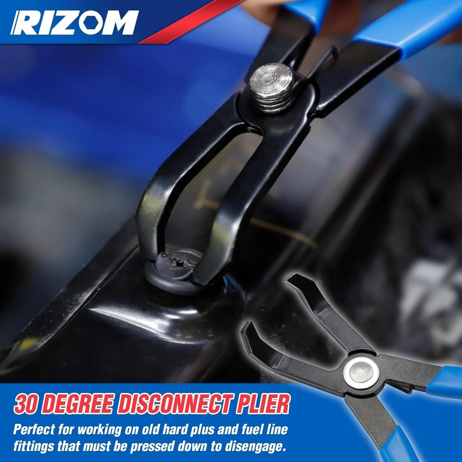 6-Piece Fuel Line Pliers Set, Hose Clamp Pliers, Hose Removal Pliers, 30 Degree