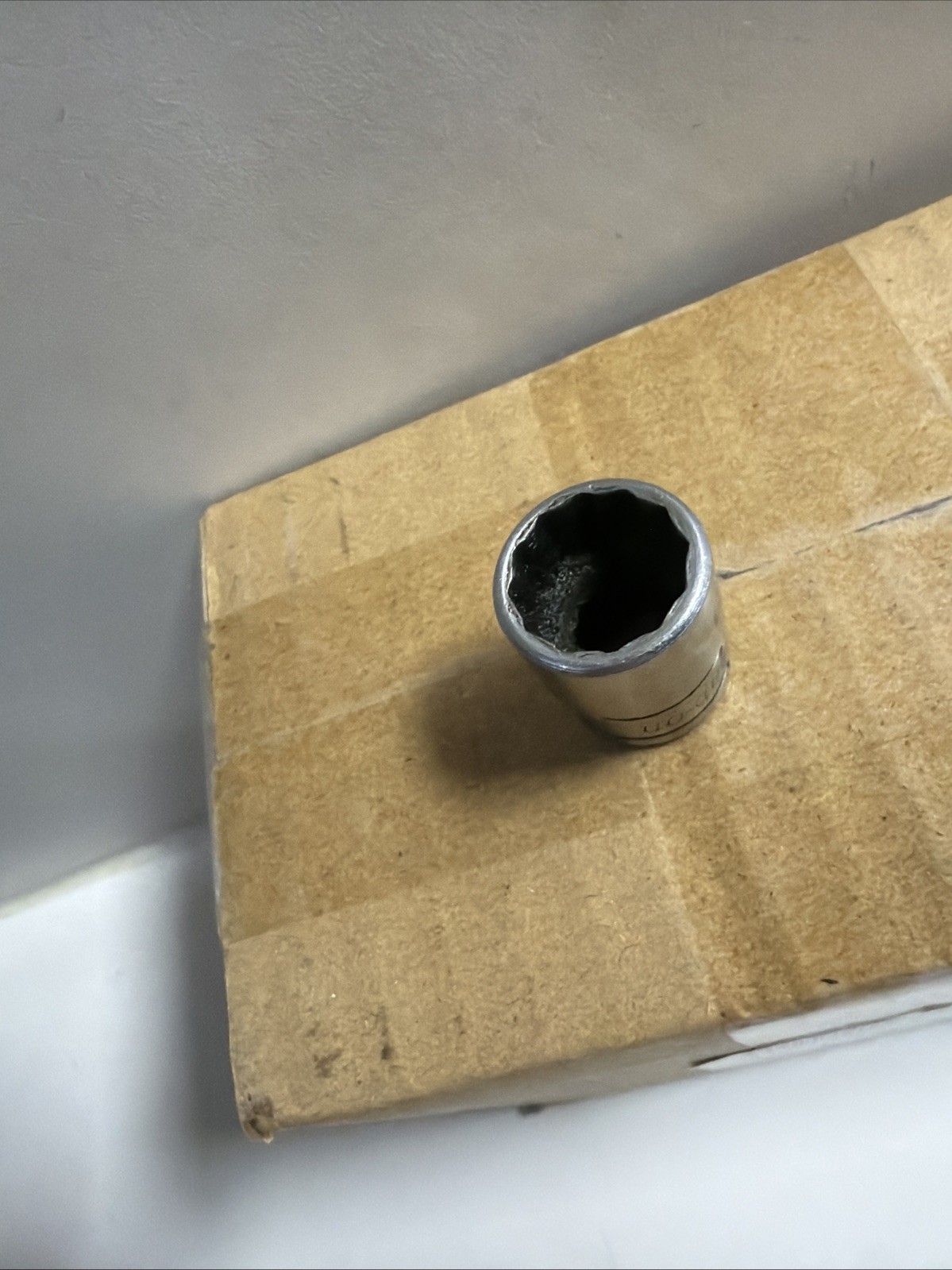 Snap On 3/8″ Drive 14M/M 12PT Metric Shallow Chrome Socket USA F 14M 14MM