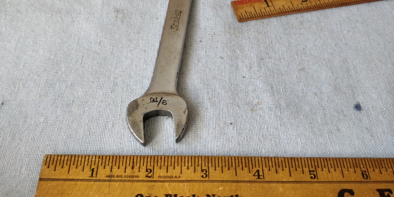 VTG 1950 – Snap On OEX180 9/16 12 Point Short Combination Wrench