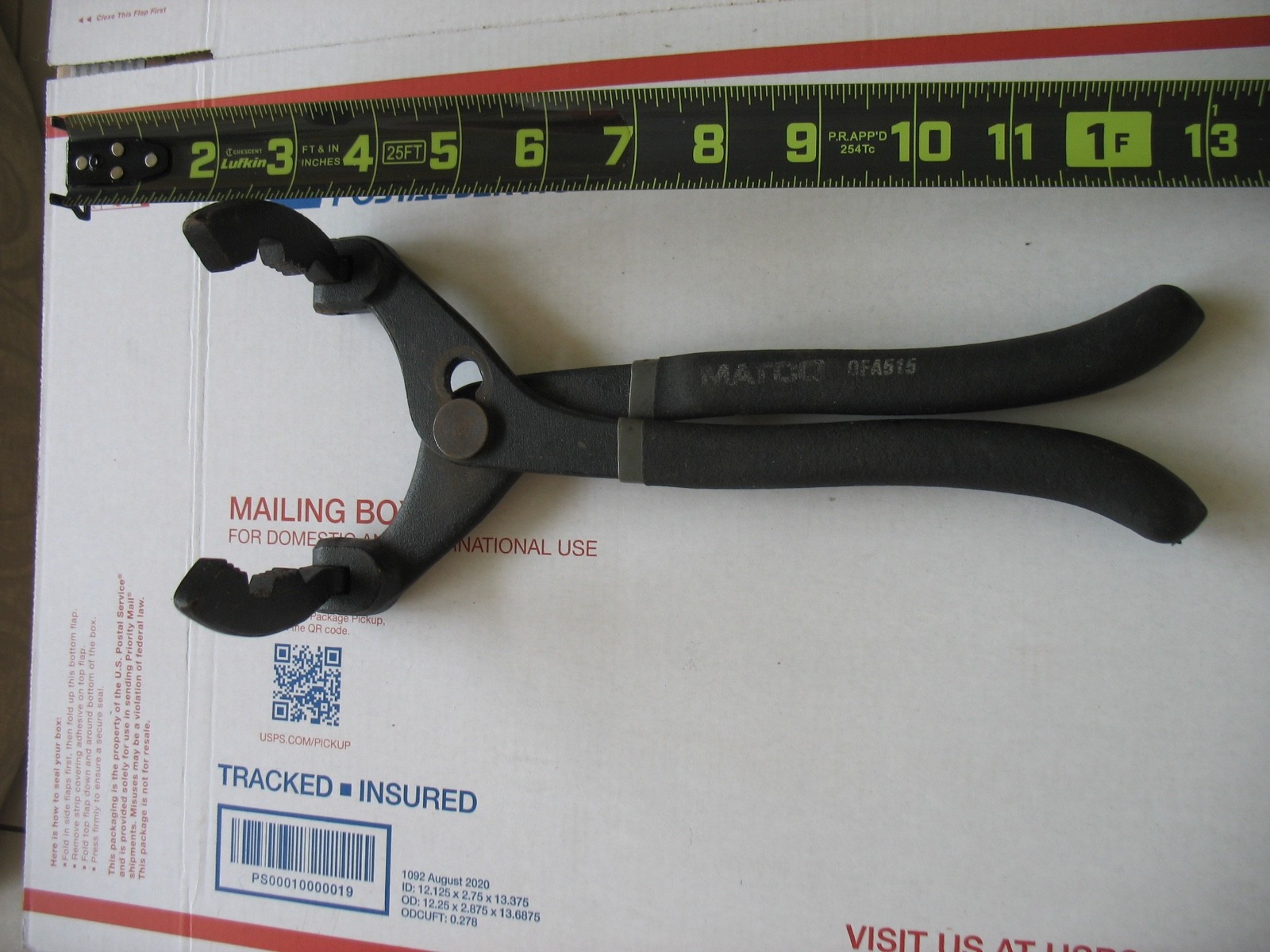 MATCO HEAVY-DUTY ADJUSTABLE OIL FILTER. WRENCH, USED, VALUE:$?????