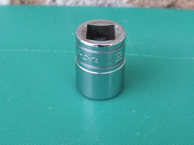 SNAP ON 1/2″ F161 3/8″ DRIVE 12 POINT SAE SHALLOW SOCKET F 161 NEW LOGO 3/8