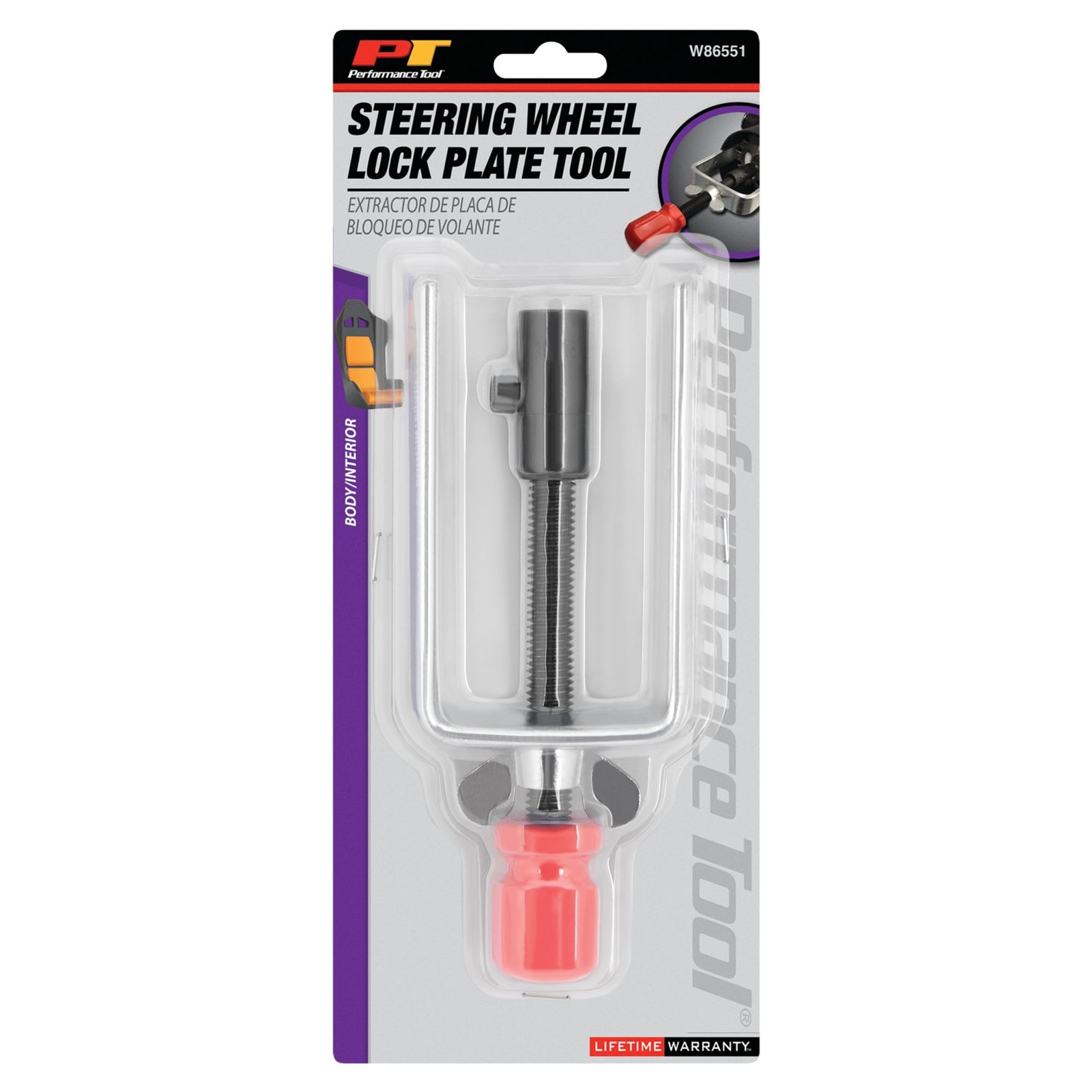 Performance Tool W86551 Steel Steering Wheel Removal, Other