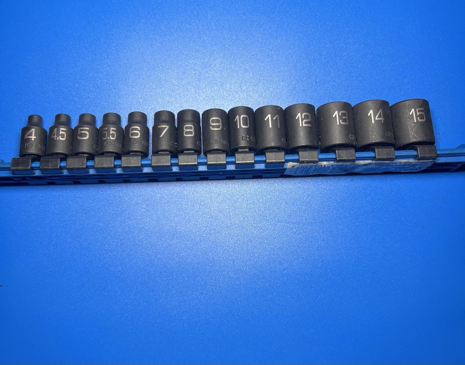 14 PIECE 1/4″ DRIVE METRIC 6 POINT ADV IMPACT SOCKET SET SAPM146V