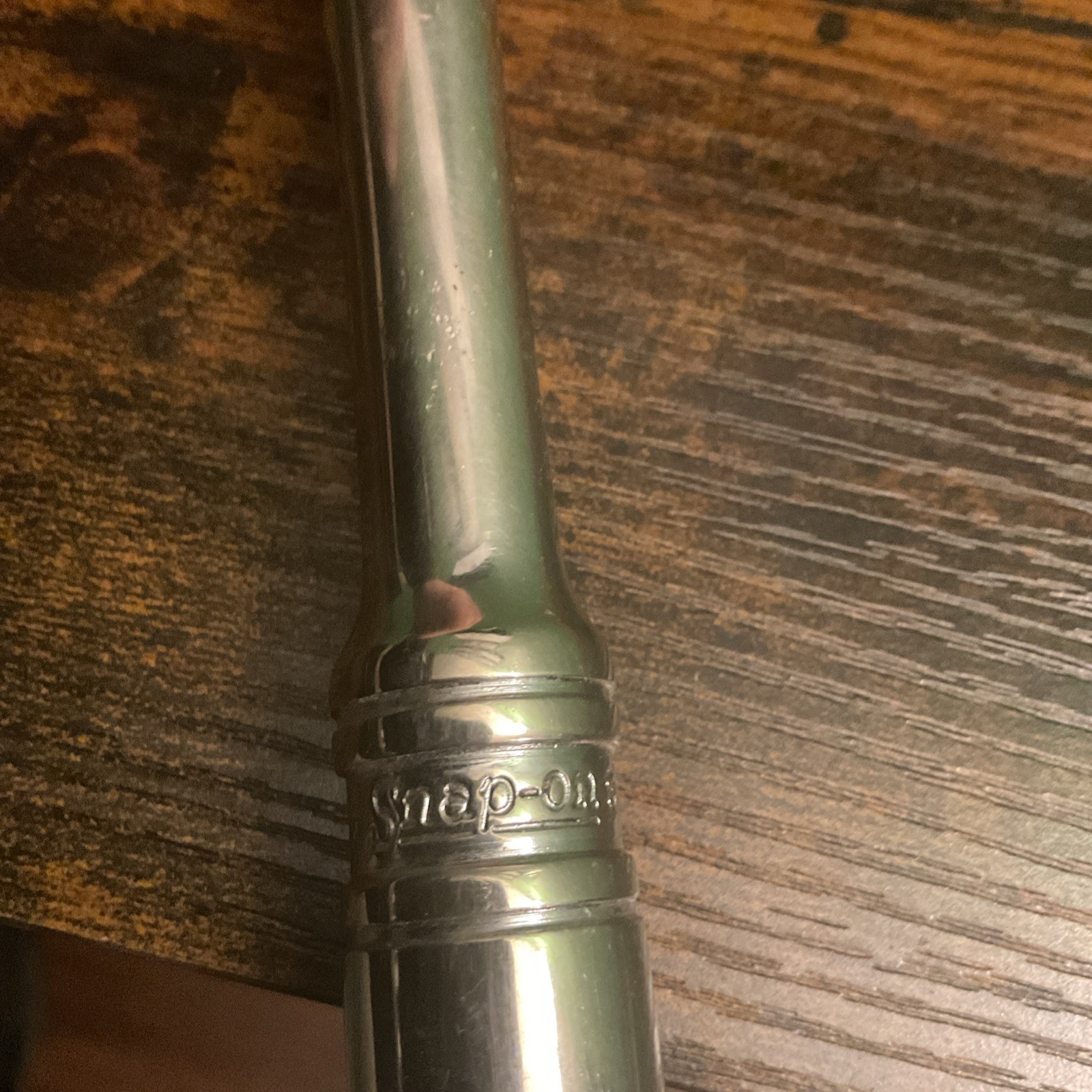 Vtg Snap On Tools SL715 1/2″ Dr Ratchet 15″ Long Lifetime Warranty From Snap-on