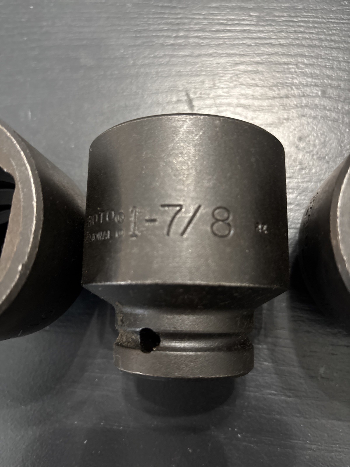 PROTO PROFESSIONAL IMPACT SOCKETS 1-15/16, 1-7/8, 1-13/16, 1-3/4, 1-11/16, 1-5/8