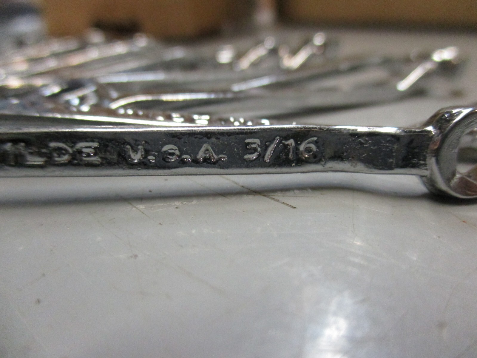 Made In U.S.A., New, Free Ship, 20 Count, Wilde 13/64 & 3/16 Box End Wrenches
