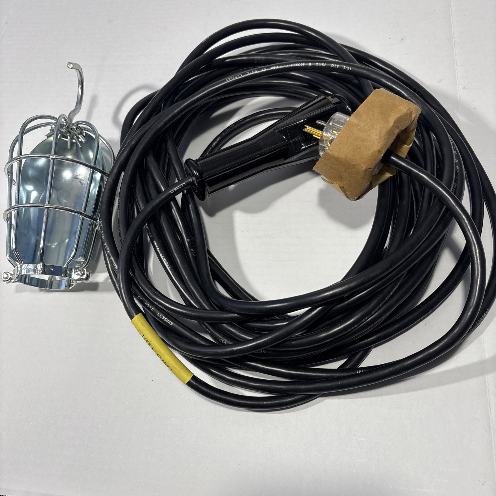 Unicor Extension Trouble Work Automotive Hanging Light 50’ Corded Incandescent