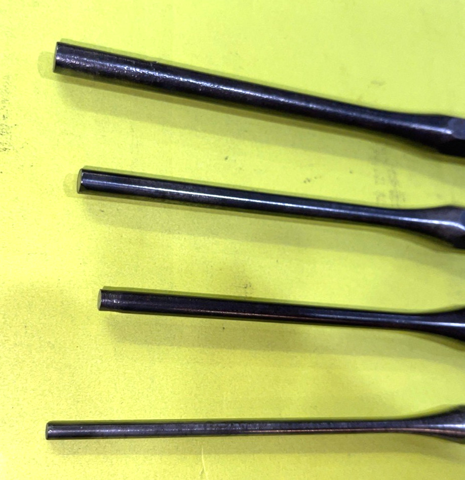 MAC TOOLS 4 PIECE LONG PIN PUNCH 5/32-5/16 SET FREE SHIPPING IN THE US
