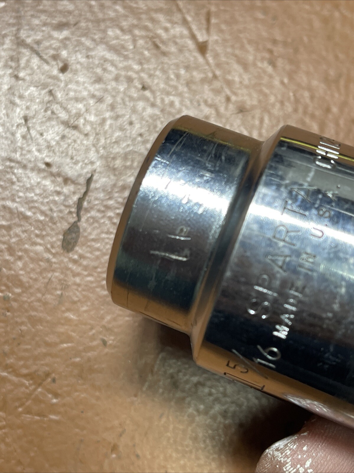 Vintage Sparta USA CH1242 1 5/16 In SAE 3/4 Drive 12 Point Socket 1-5/16
