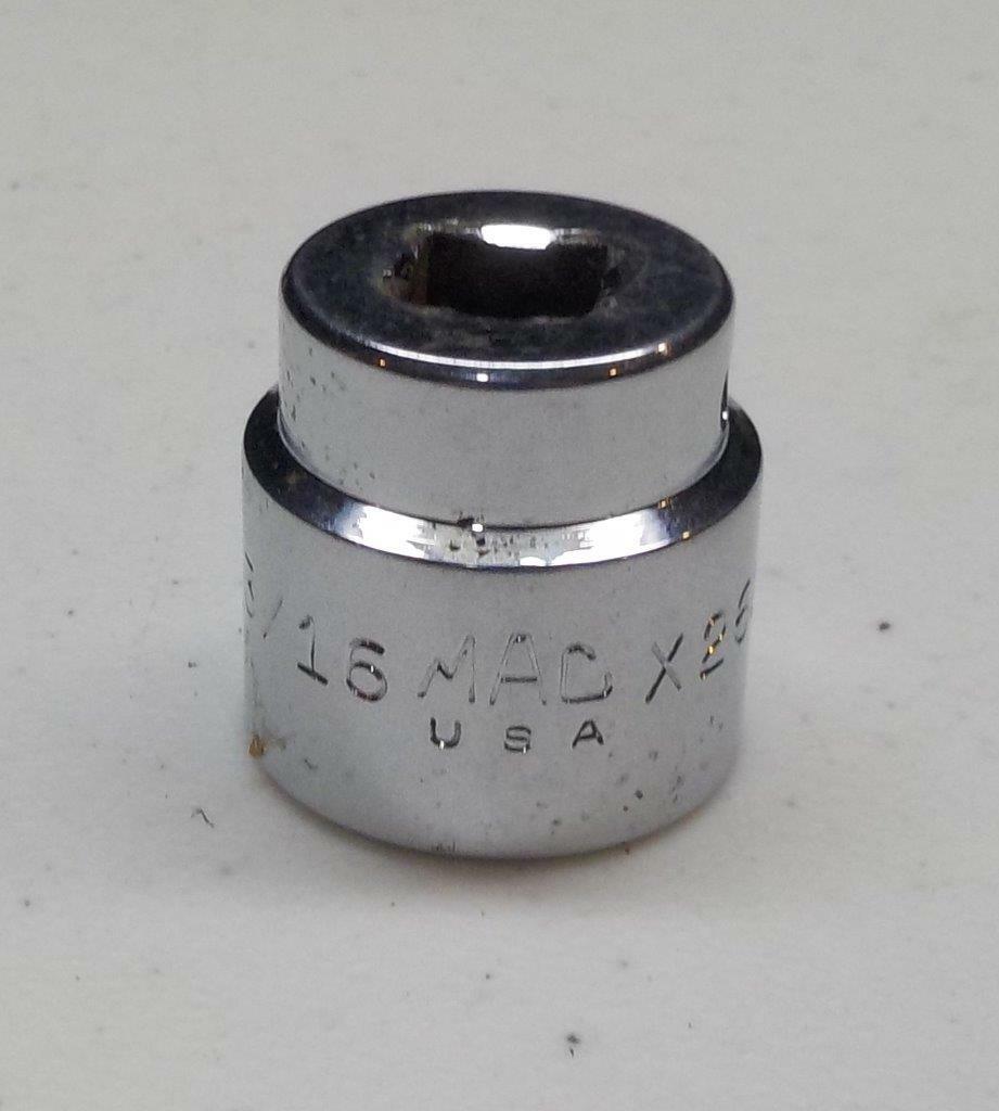 MAC Tools 3/8″ Drive 13/16″ Shallow 12 Point Socket X262 Free USA Shipping!
