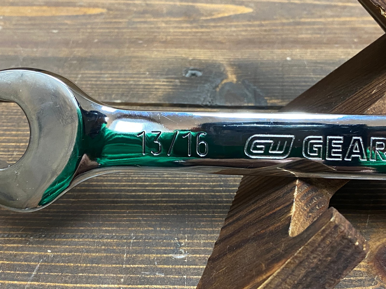 GEARWRENCH 13/16″ SAE 90-Tooth Combination Ratcheting Wrench | 86950 | 4° Swing
