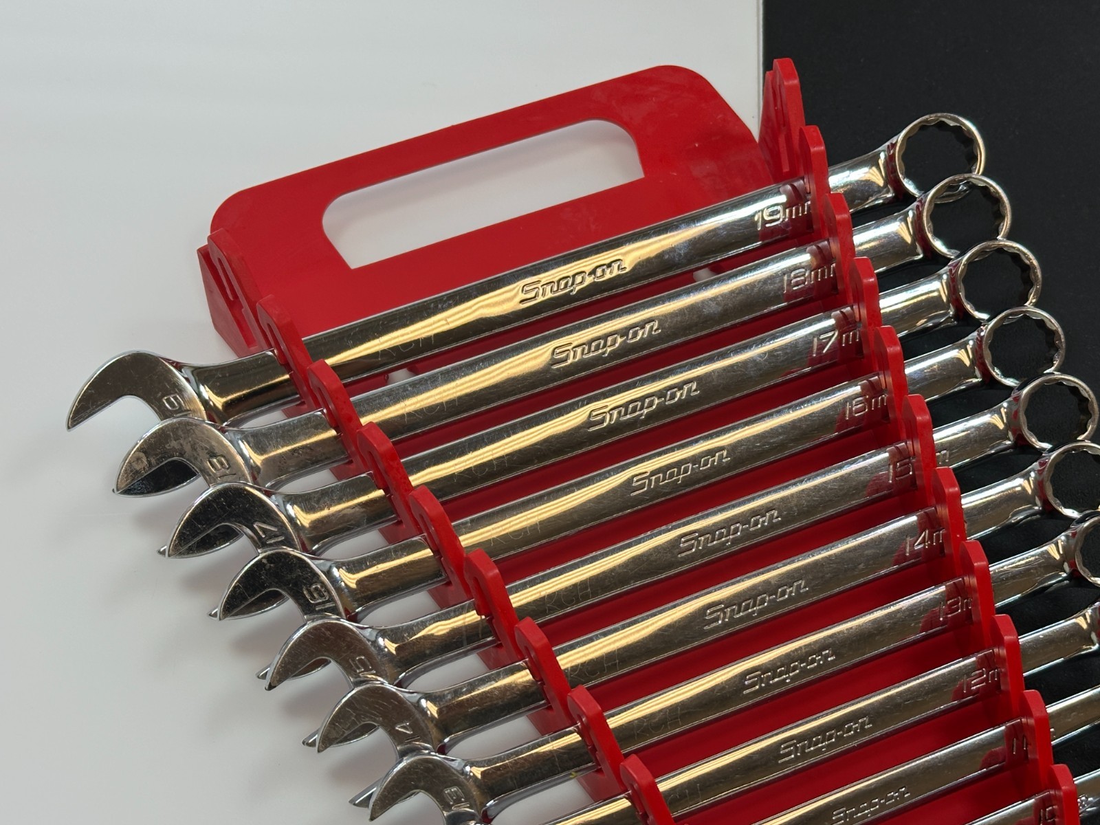 🇺🇸 Snap On Tools USA 14pc Metric 6-19mm Combination Wrench Set OEXM710 + 6-9mm