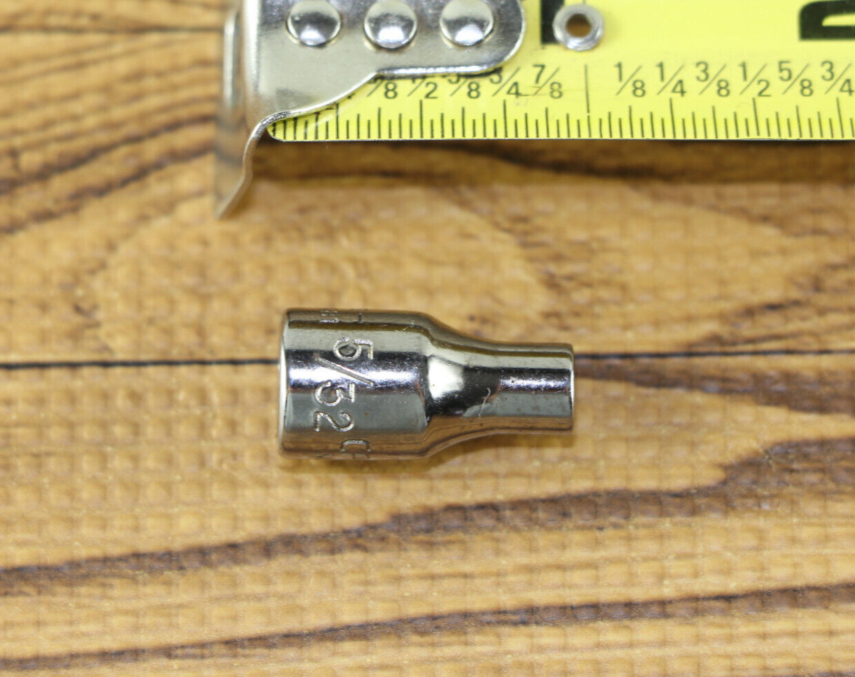 Craftsman 5/32» SAE 1/4» Drive 6 Point Shallow Socket -G- 43481 USA