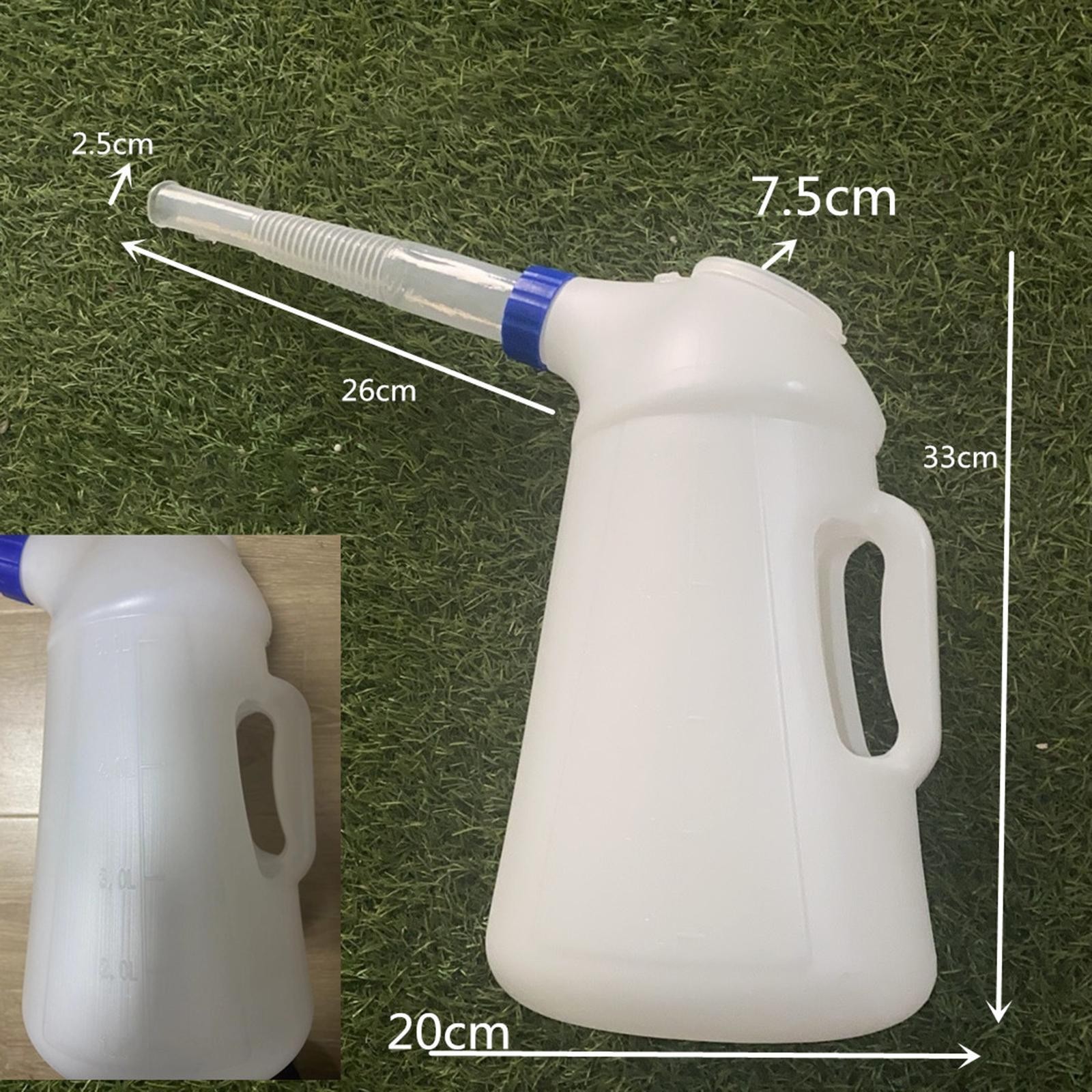 Oil Measuring Jug Oil Container with Scale with Long Spout