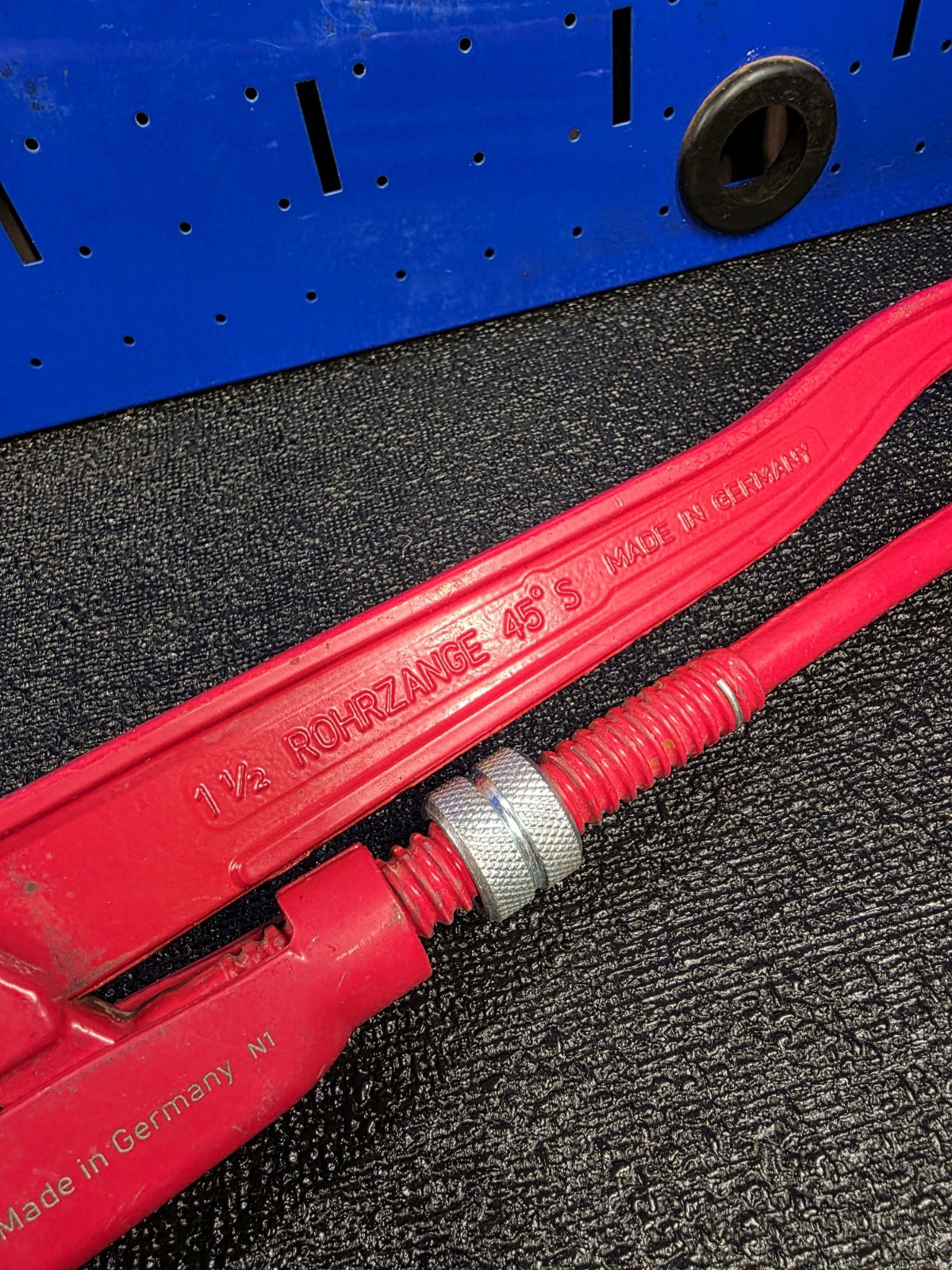 Matco Knipex SPW17 Red 17″ Swedish Pipe Wrench S-SHAPED Germany