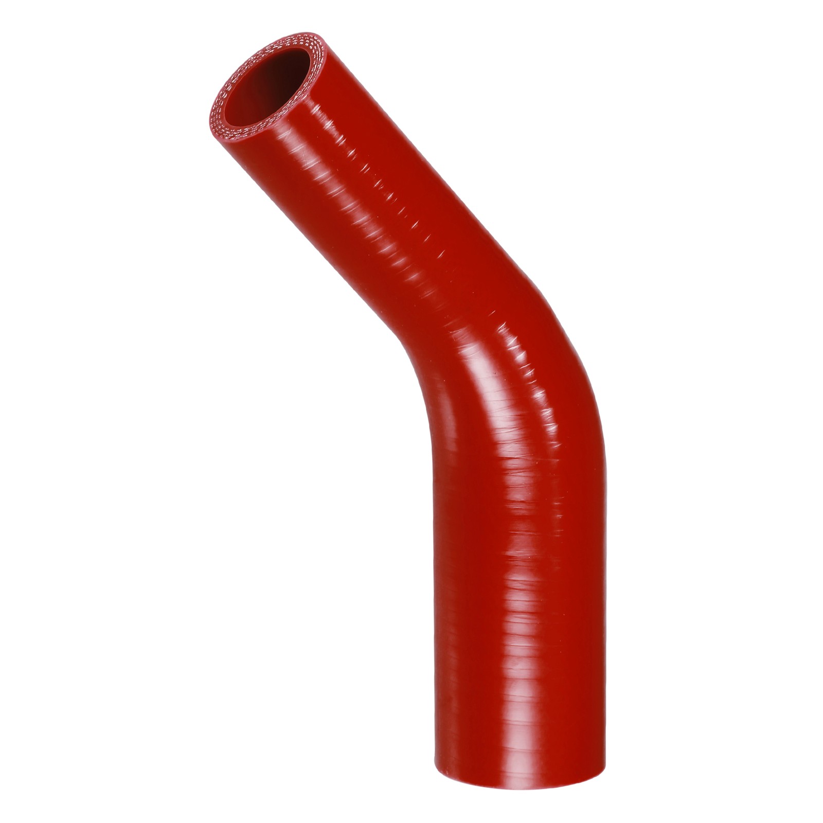 Red Silicone Hose 25-35mm 0.98″-1.38″ ID 102mm 4.02″ 45 Degree Long