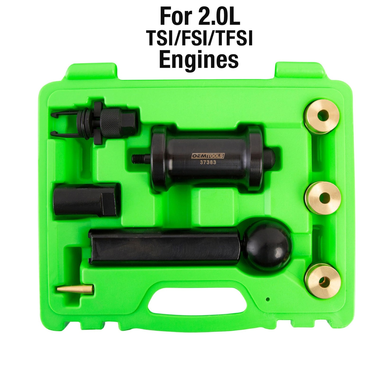 OEMTOOLS 37383 VW/Audi Fuel Injector Puller Kit, Set, Green, Green
