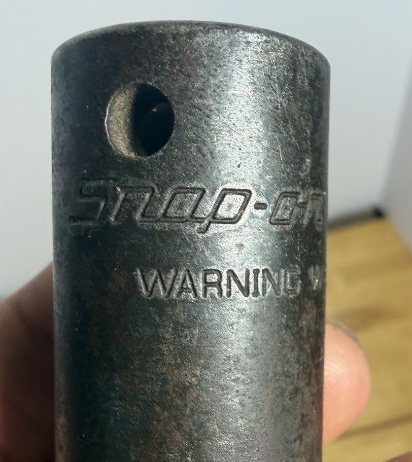 Snap-on tools Used 1/2 drive 11/16” metric Deep Impact Socket SIMM220