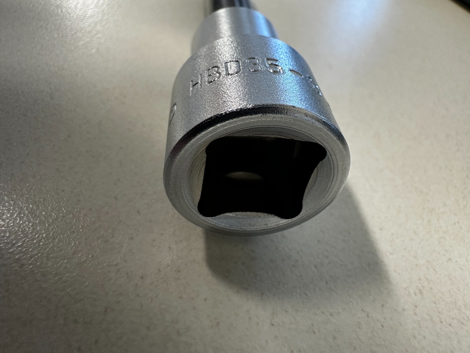 KTC HBD35-8, 1/2in Sq. Cylinder Head Bolt Socket Bit, 1pc
