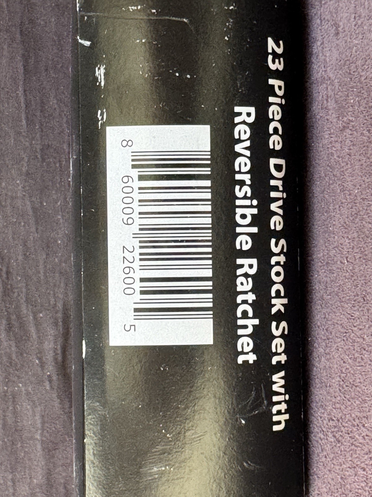 3/8″ Drive Stock Set, 23 Pc, Reversible Ratchet