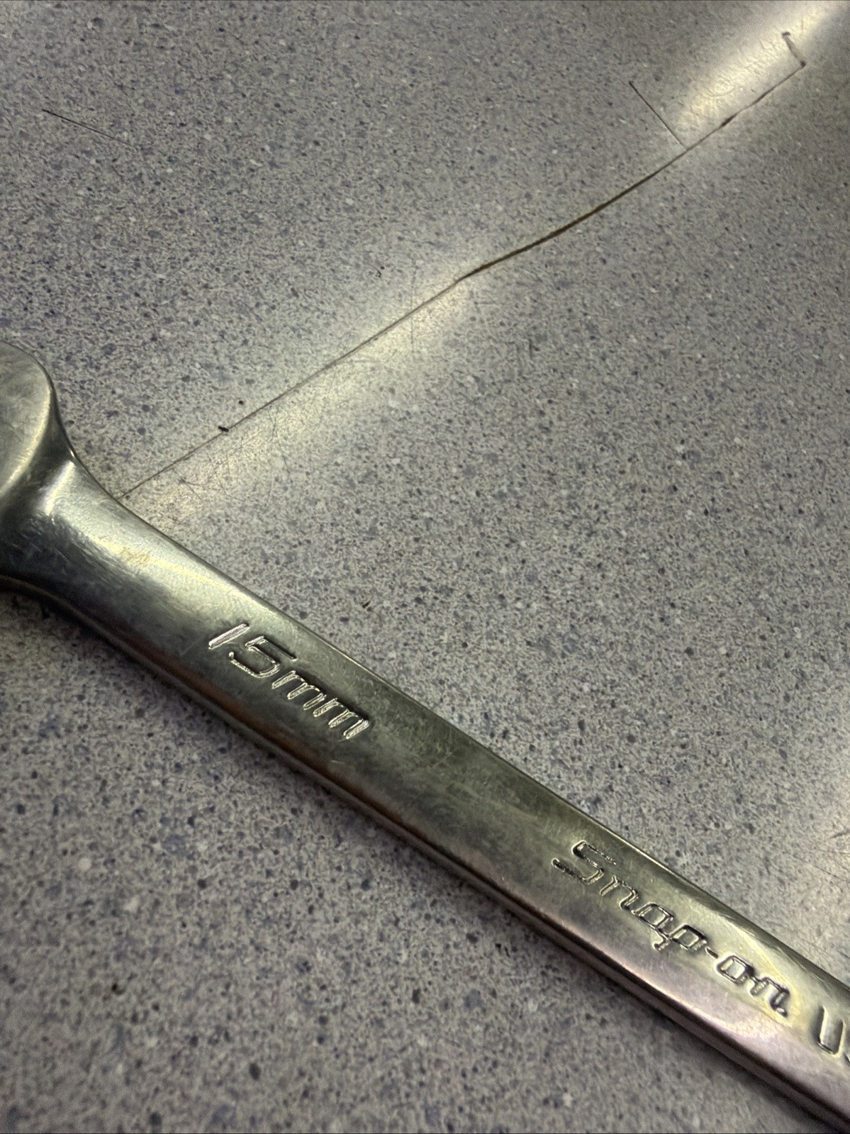 Snap-On Tools SOEXM15 15mm Metric 12 Point Flank Drive Plus Combination Wrench 8
